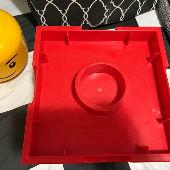 Lego Red Building Block Storage - Picture 3 of 3